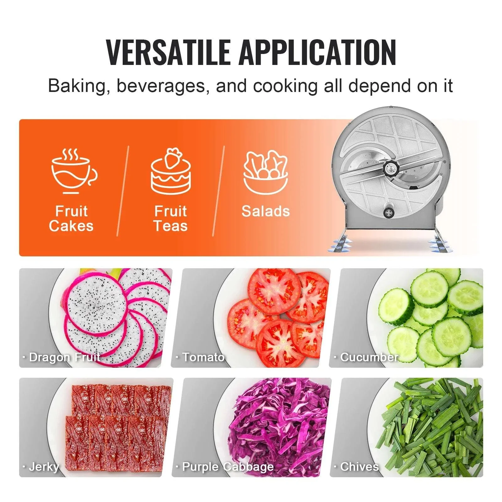 Manual Vegetable Slicer with Adjustable Thickness 0–12mm - Image 6