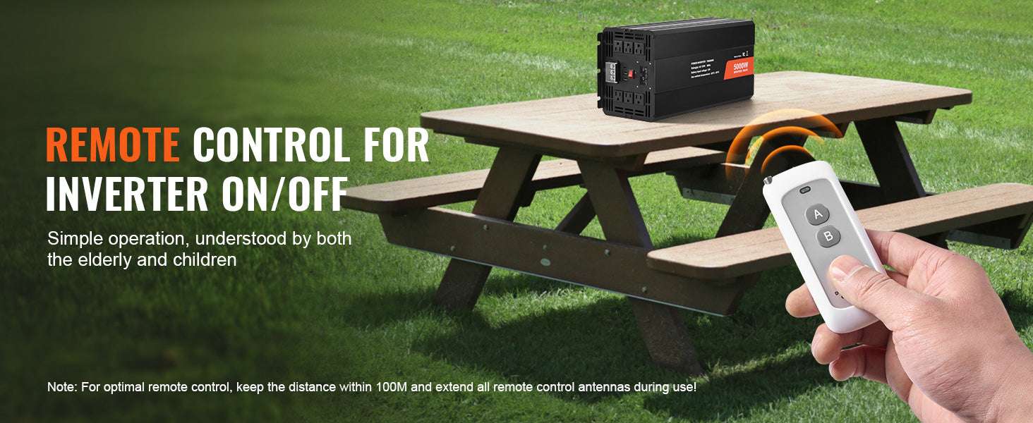 1500W–5000W Modified Sine Wave Power Inverter for Home & Travel - Image 11