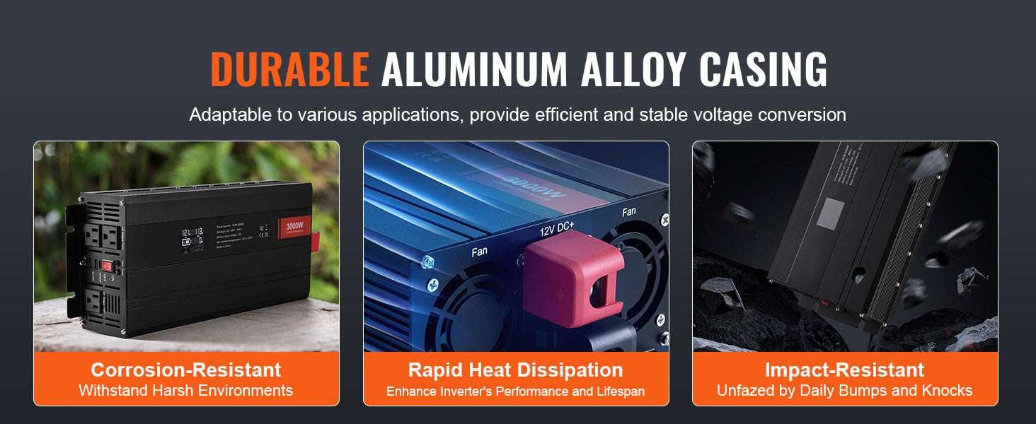 1500W–5000W Modified Sine Wave Power Inverter for Home & Travel - Image 13