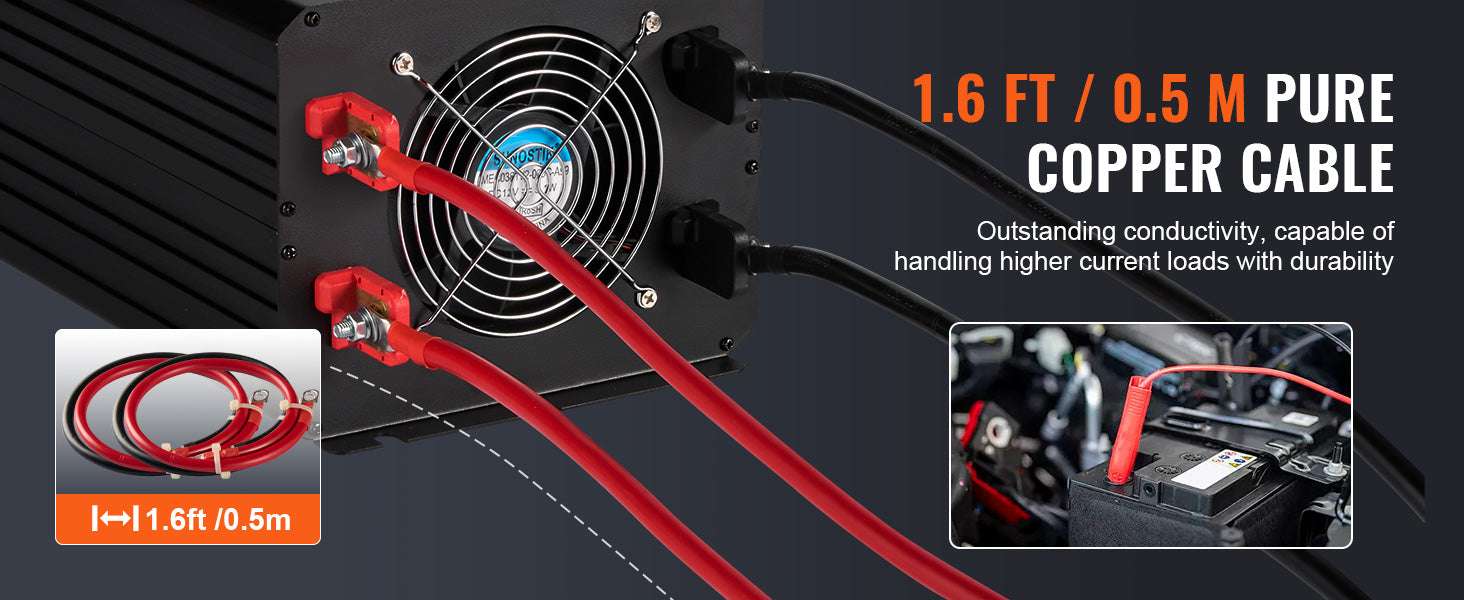 1500W–5000W Modified Sine Wave Power Inverter for Home & Travel - Image 17