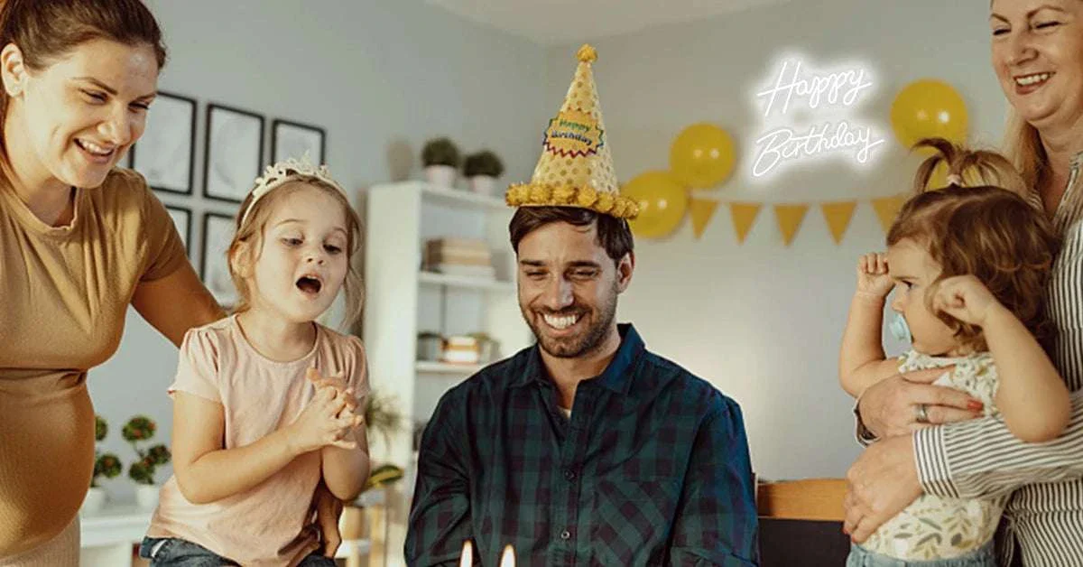 Happy Birthday LED Neon Sign with Remote & Adjustable Brightness - Image 8