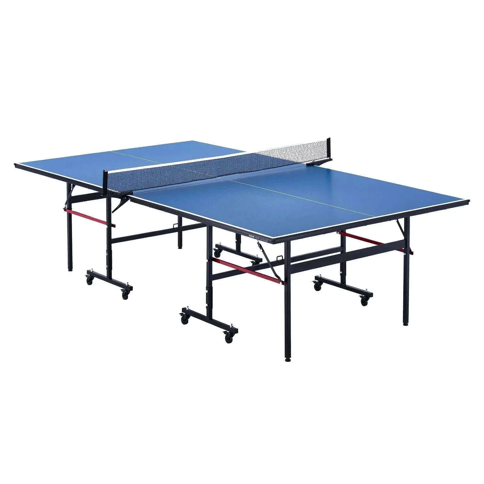 Foldable Ping Pong Table with Net – Full Size Indoor Game Table