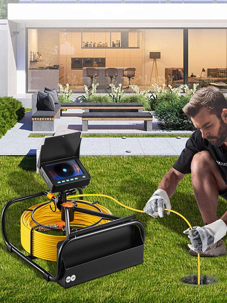 Pipe Inspection Camera with 4.3" Monitor DVR & IP68 Cable - Image 8