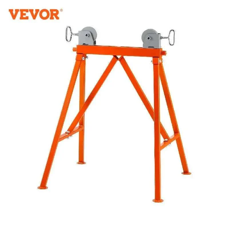 Heavy Duty Pipe Stand with Roller Head 2500 lb Capacity Adjustable 2–36 in