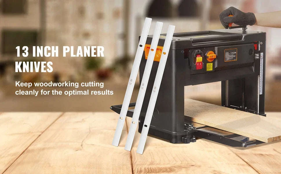 13-Inch HSS Planer Blades for 12.5 in and 13 in Benchtop Planers - Image 8