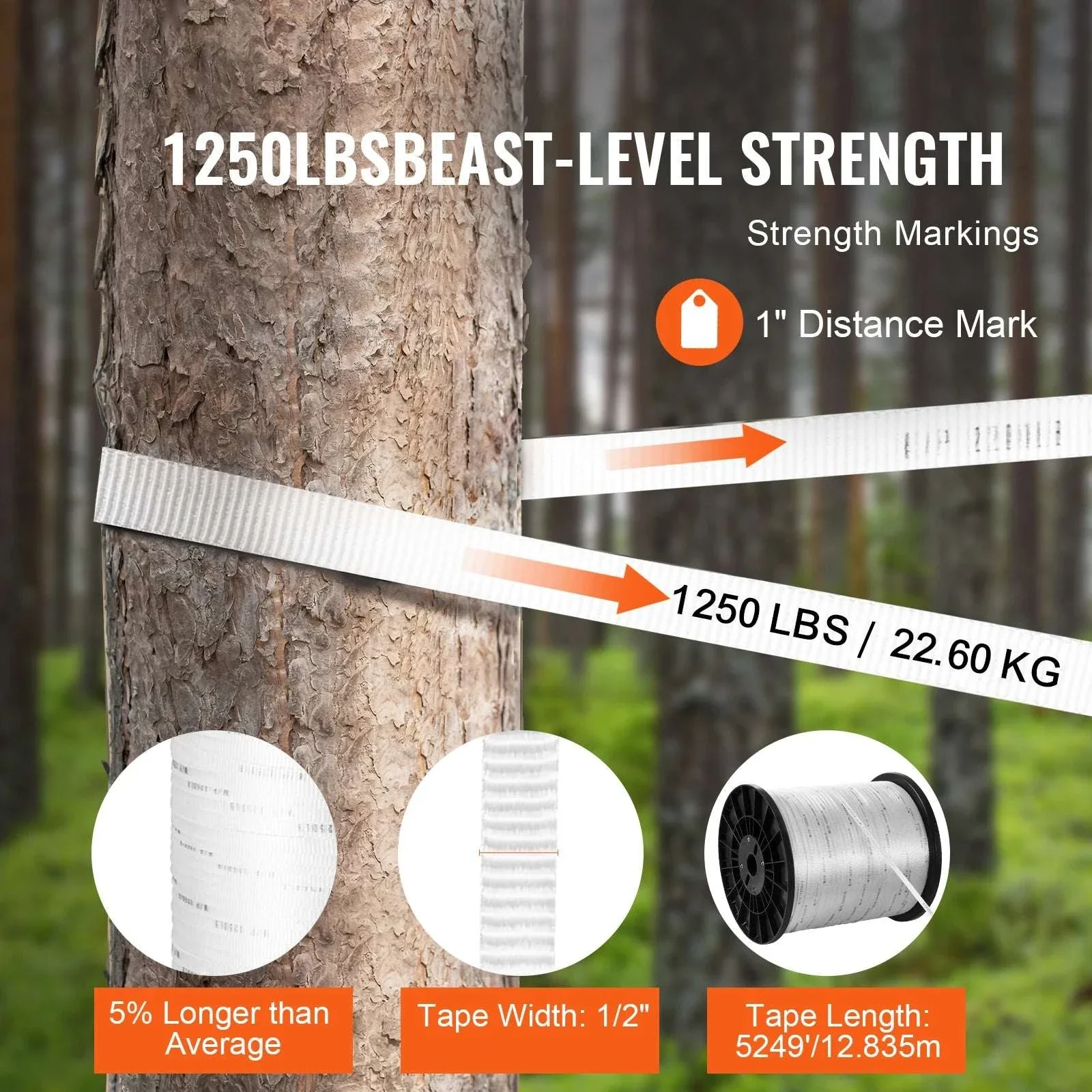 Polyester Pull Tape Flat Rope for Cable Pulling and Conduit Work - Image 2