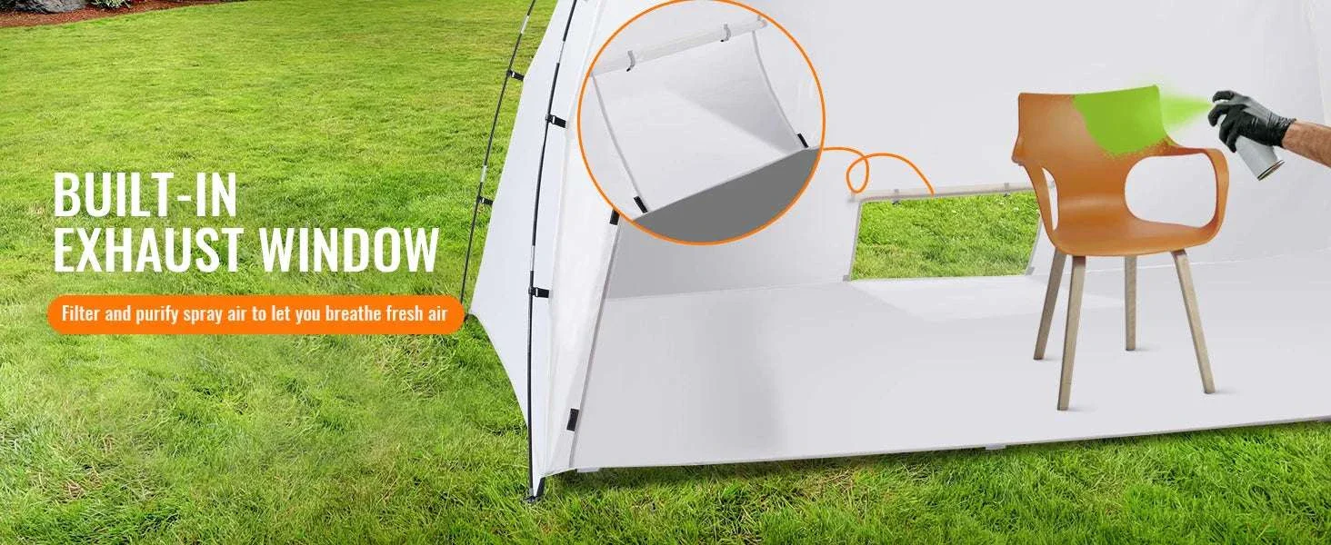 Portable Spray Paint Tent Booth for DIY Furniture & Projects - Image 12
