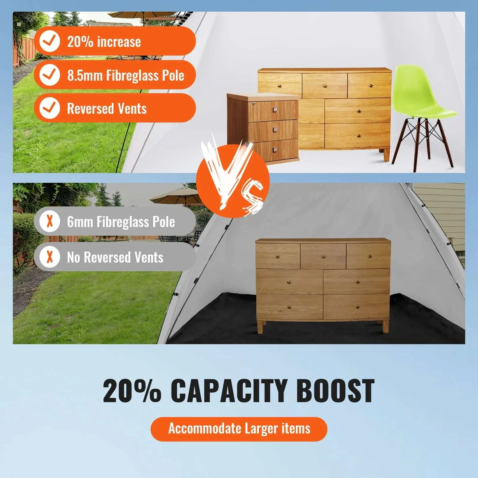 Portable Spray Paint Tent Booth for DIY Furniture & Projects - Image 6