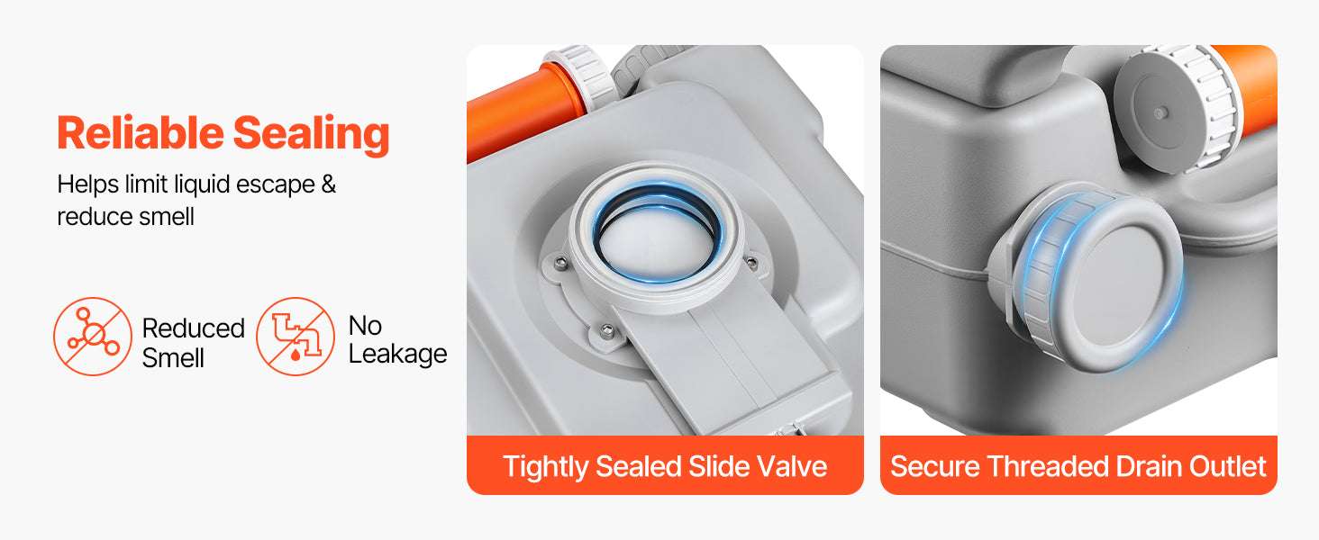 Portable Camping Toilet with Flush & Detachable Waste Tank - Image 10