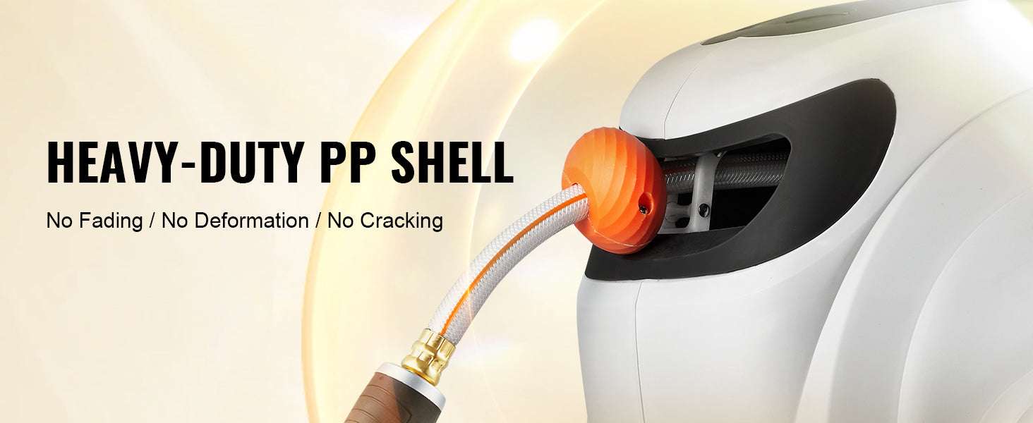 Retractable Garden Hose Reel with 180° Swivel & Auto Rewind System - Image 13