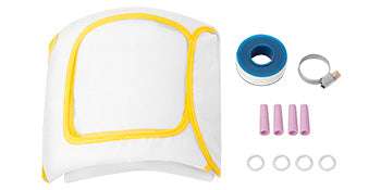 Portable 10 Gallon Sandblaster 125 PSI Pressure Blasting Kit - Image 13