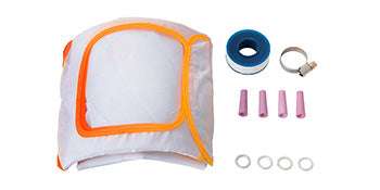 Portable 10 Gallon Sandblaster 125 PSI Pressure Blasting Kit - Image 15