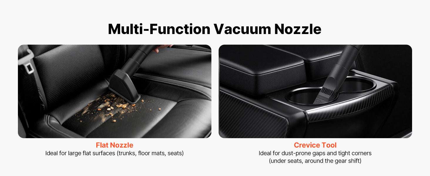 Dry Shop Vacuum with Strong Suction and Multi-Nozzle Cleaning - Image 16