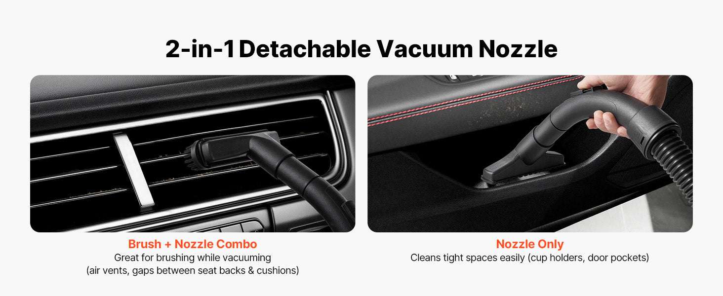 Dry Shop Vacuum with Strong Suction and Multi-Nozzle Cleaning - Image 17