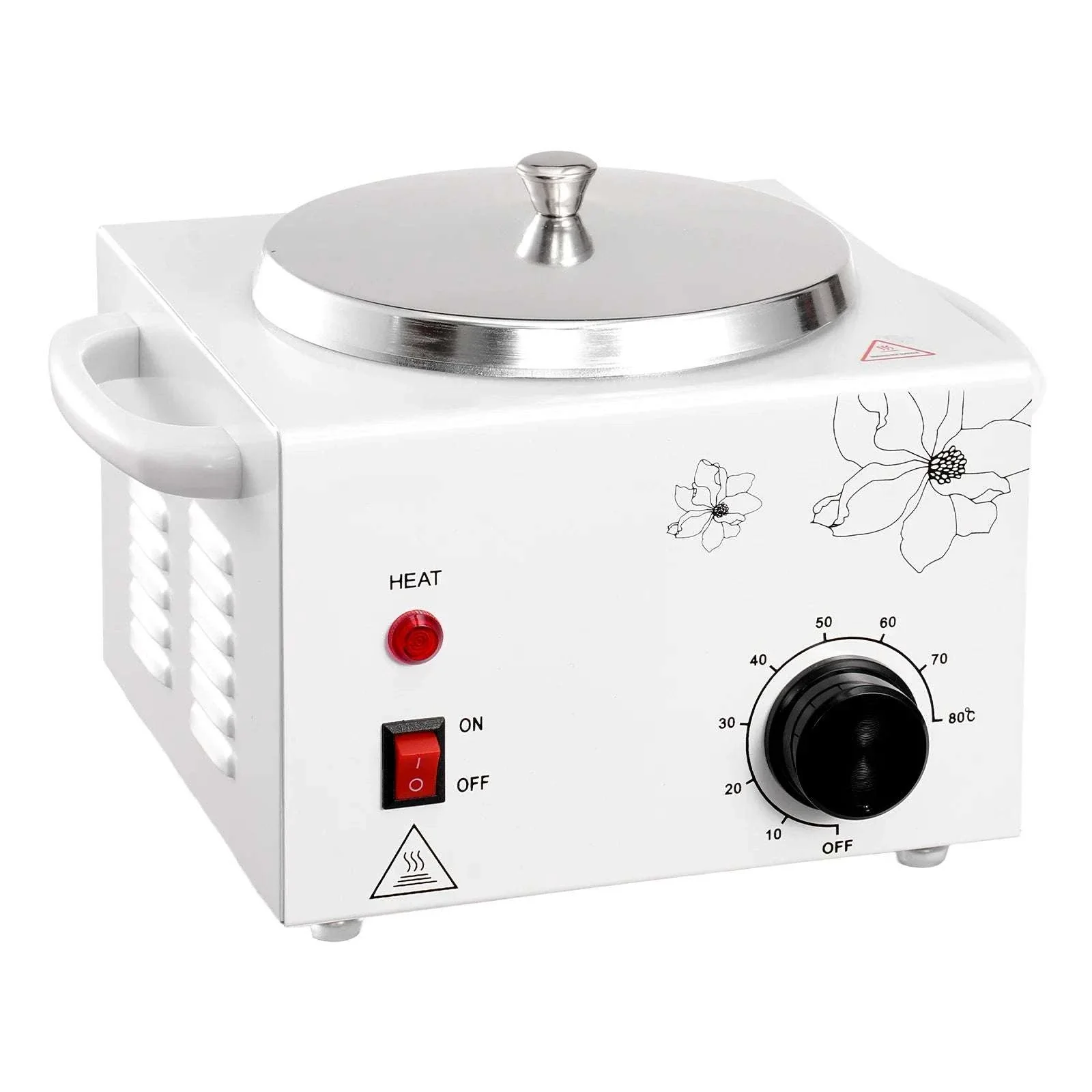 600ml Wax Warmer for Hair Removal with Adjustable Temperature Control