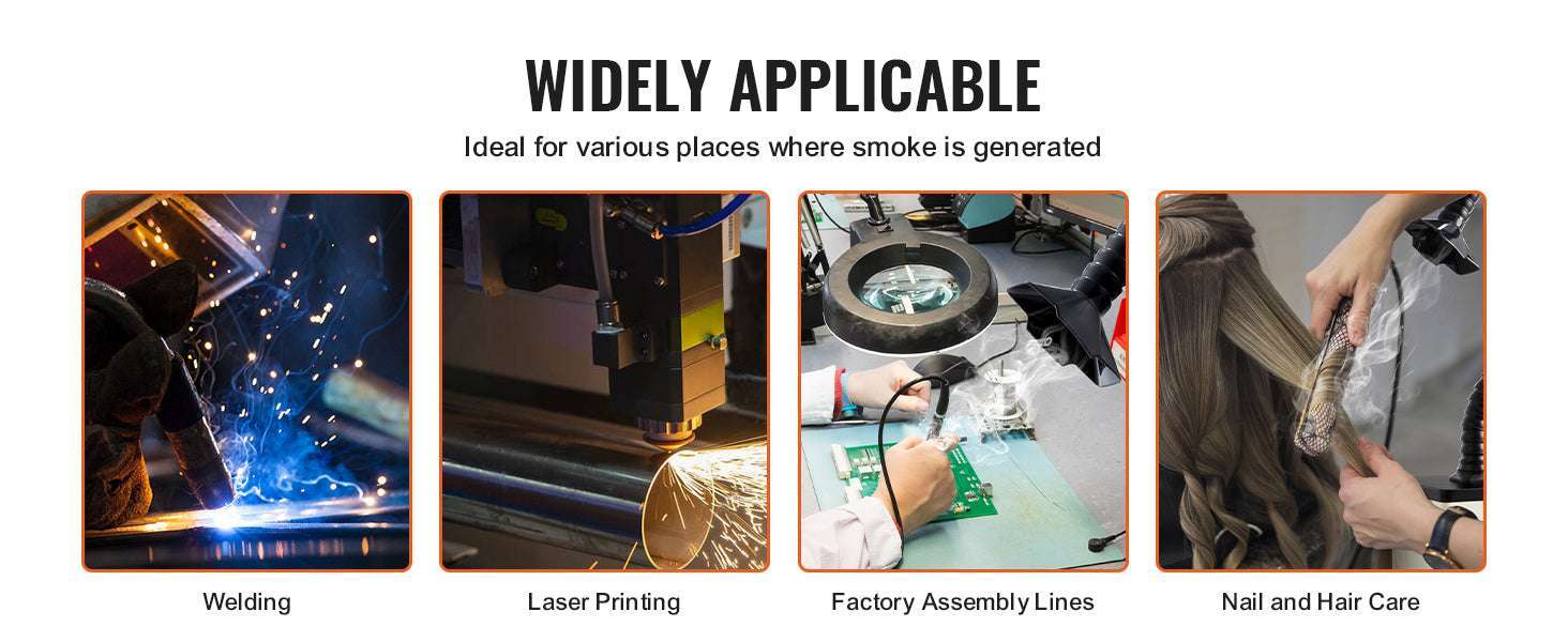 Solder Fume Extractor 100W/150W 332m³/h Smoke Absorber - Image 12