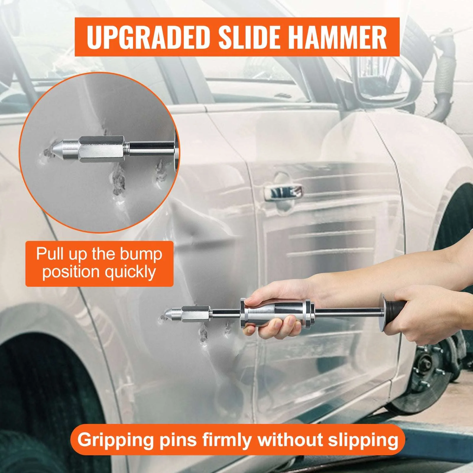 800VA Stud Welder Dent Puller Kit 1600A Auto Body Repair Tool - Image 11