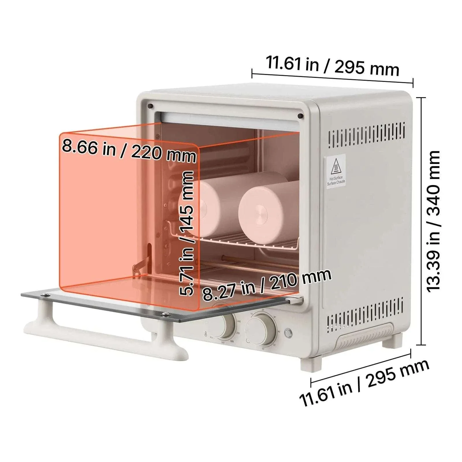 Sublimation Oven for Tumblers & Mugs 12L/24L 360° Heating Kit - Image 7