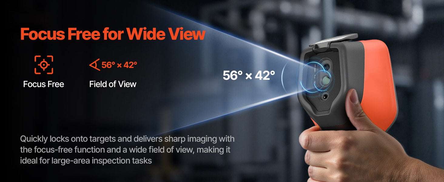 Handheld Thermal Camera 256x192 IR 2MP Visual 25Hz Imager - Image 13