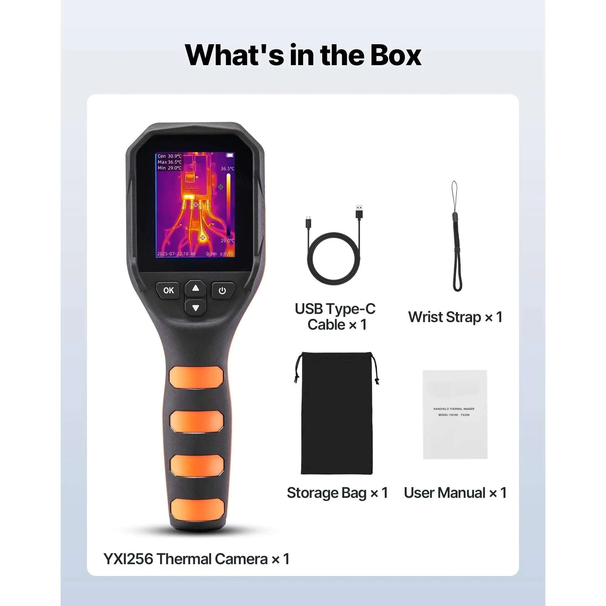 Handheld Thermal Camera 320x240 Enhanced Imaging with 25Hz Refresh - Image 22