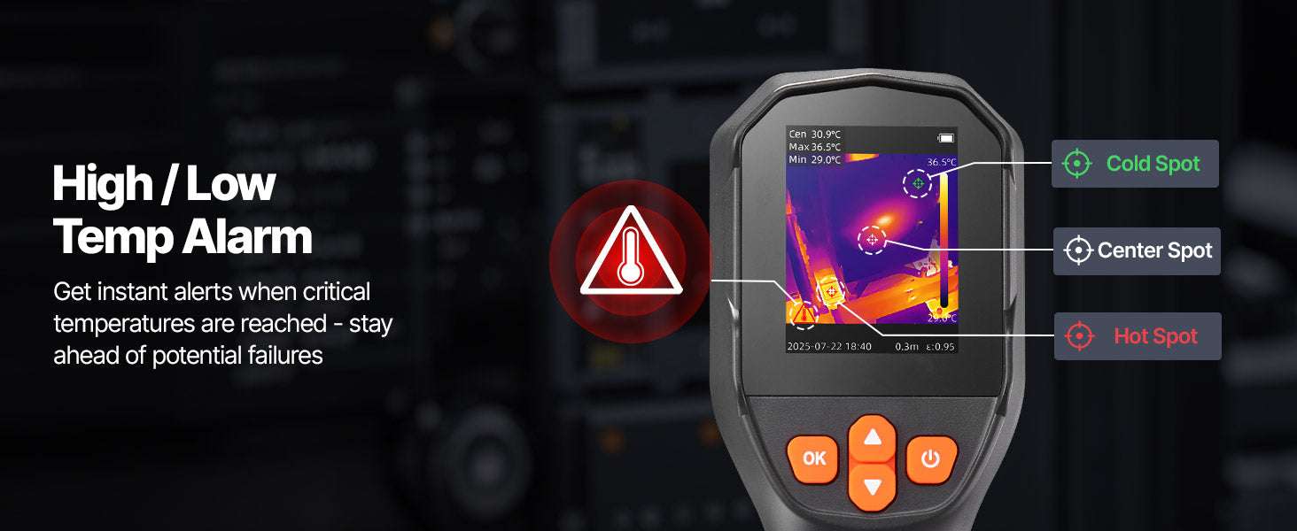 Handheld Thermal Camera 240x180 IR Resolution with 2MP Visual - Image 11