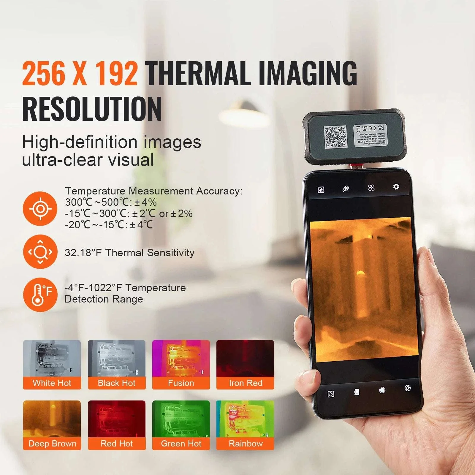 Thermal Imaging Camera 256×192 for Android with 25Hz Real-Time View - Image 2
