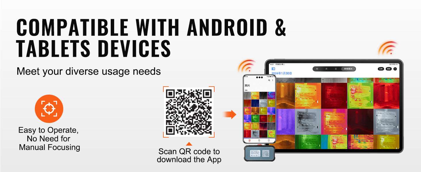 Thermal Imaging Camera 256×192 for Android with 25Hz Real-Time View - Image 9