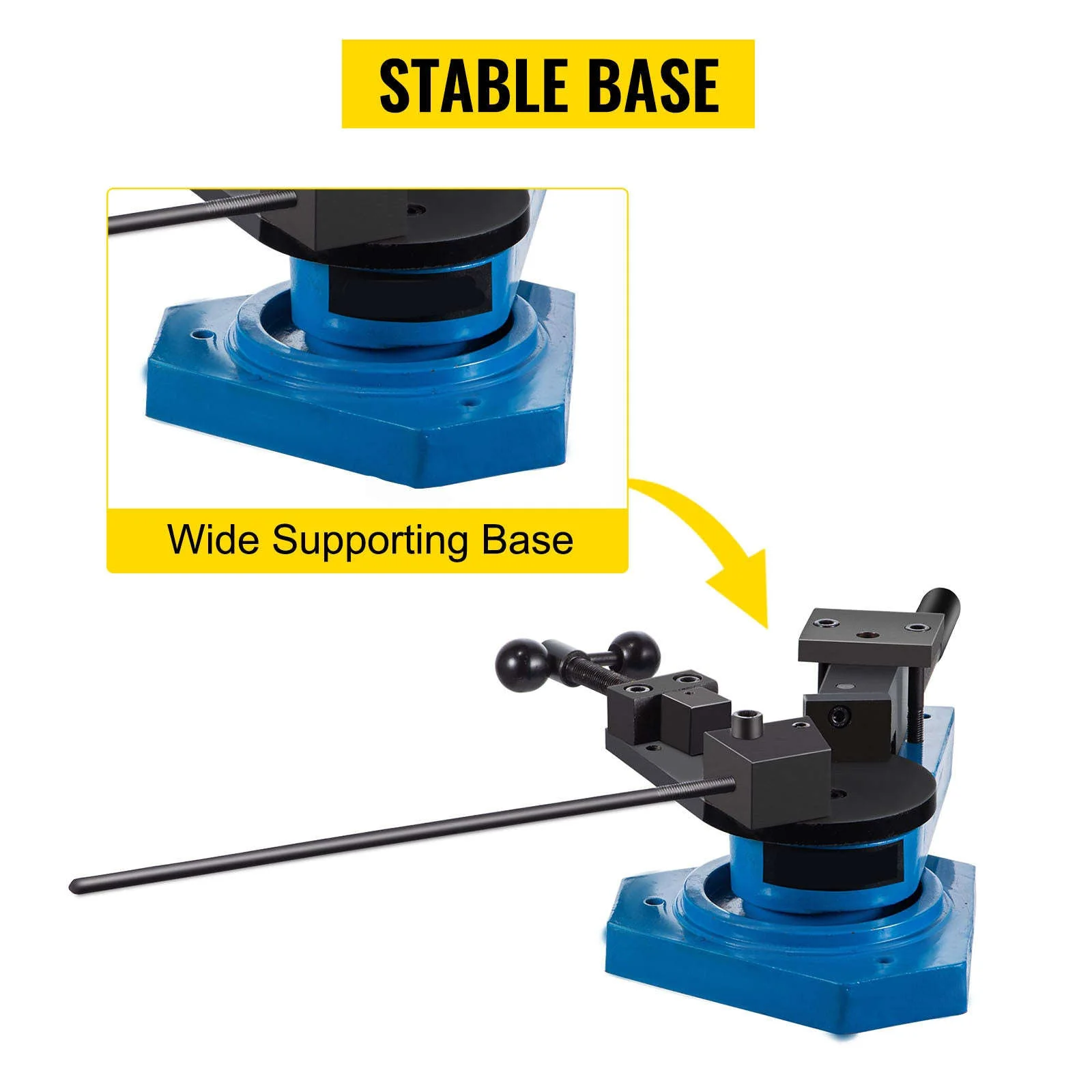 Manual Universal Metal Bender SBG-40 for Steel, Flat, Round & Square Bar - Image 14
