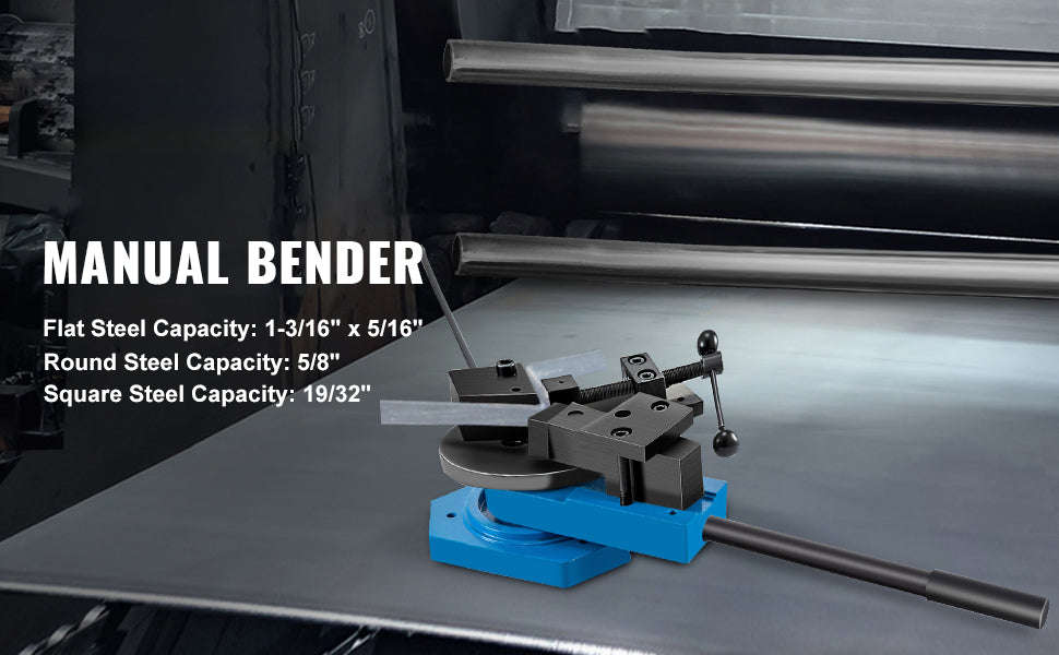 Manual Universal Metal Bender SBG-40 for Steel, Flat, Round & Square Bar - Image 8