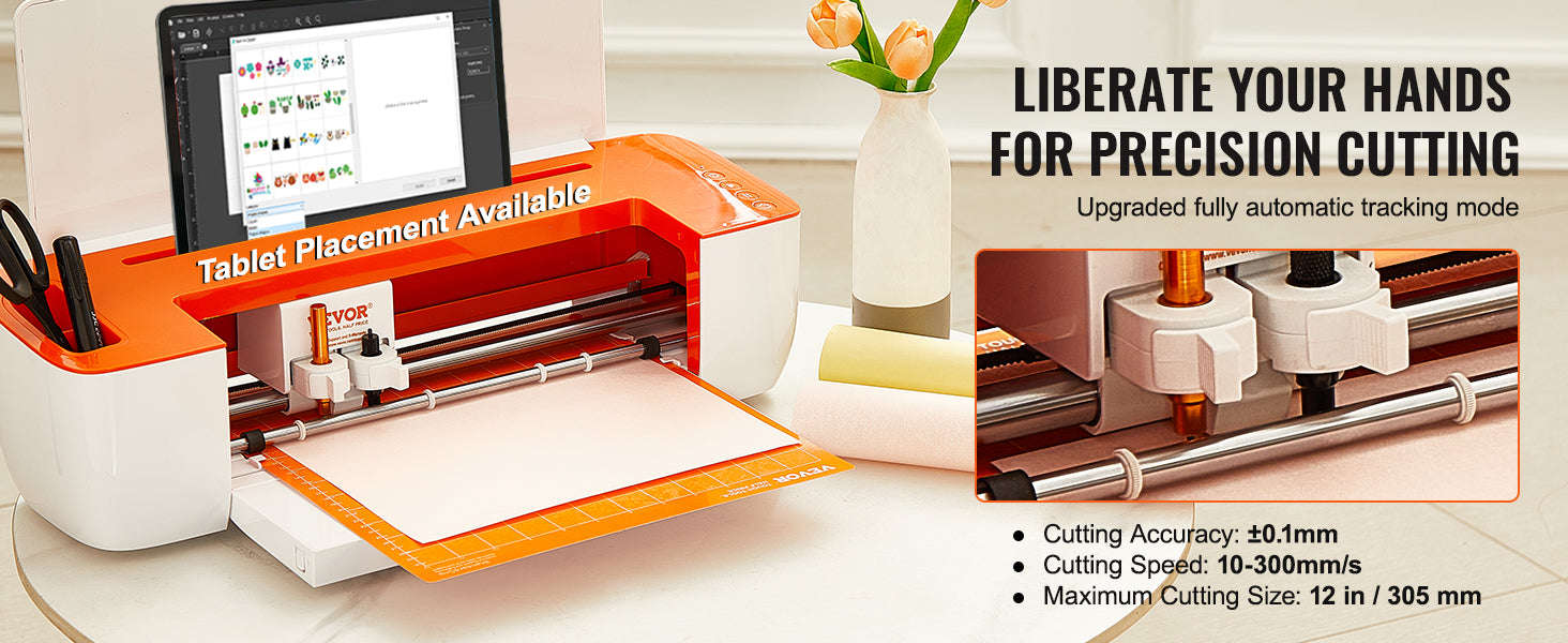 SucceBuy 14-Inch Vinyl Cutter Plotter for Clean, Precise Cuts - Image 10
