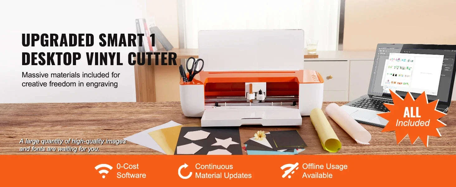 SucceBuy 14-Inch Vinyl Cutter Plotter for Clean, Precise Cuts - Image 8