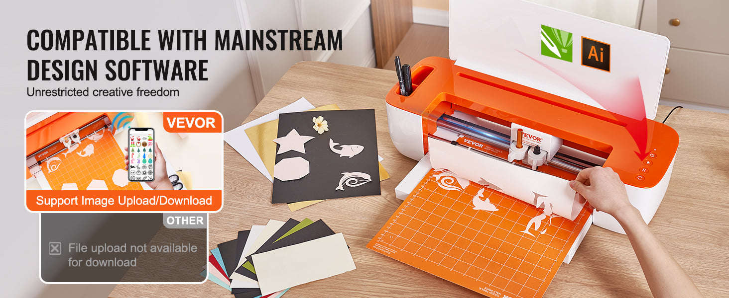 SucceBuy 14-Inch Vinyl Cutter Plotter for Clean, Precise Cuts - Image 9