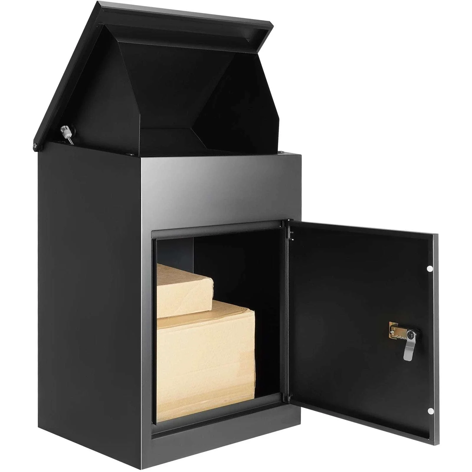 Wall Mounted Locking Package Mailbox Waterproof Anti-Theft Box