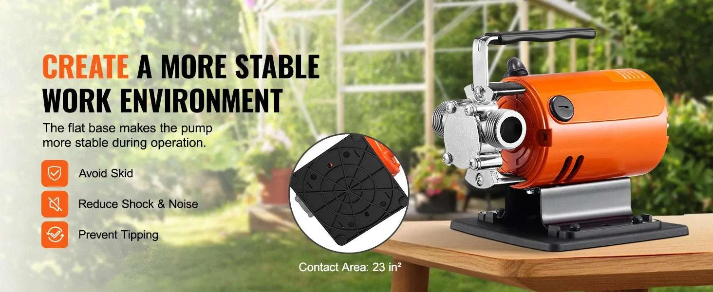 Portable Electric Water Transfer Pump 360 GPH 120V Utility Pump - Image 12