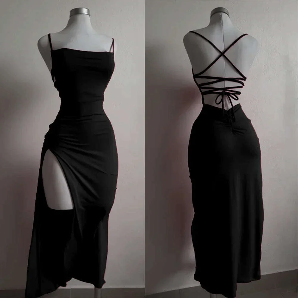 Women’s Summer Halter Strap Bodycon Dress - Image 12