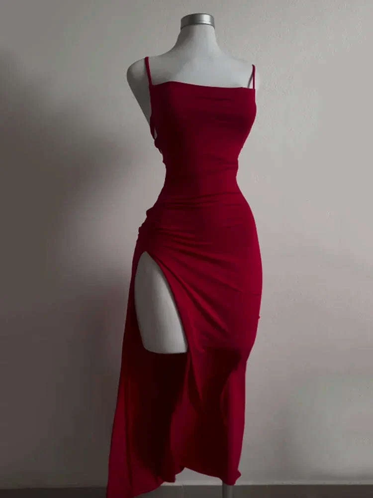 Women’s Summer Halter Strap Bodycon Dress - Image 7