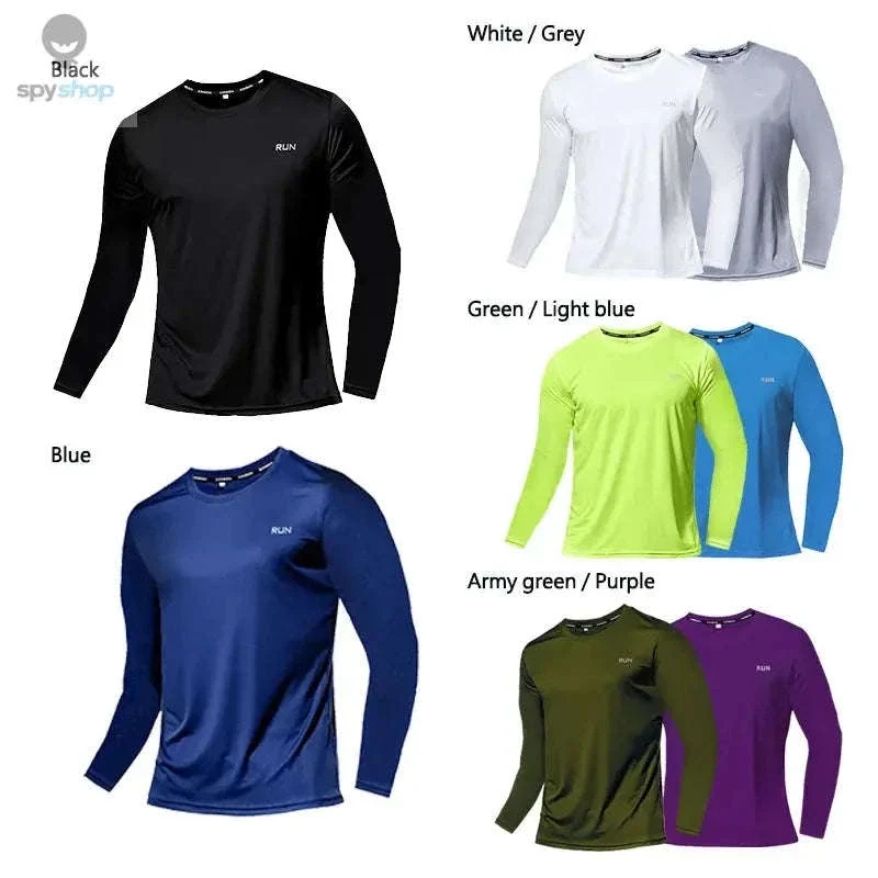 Men's Quick-Dry Ice Silk T-Shirt for Training and Outdoor Wear - Image 6