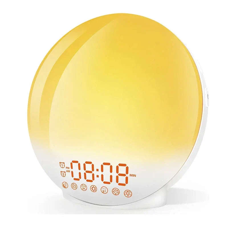 Sunrise Alarm Clock Wake Up Light with Dual Alarms