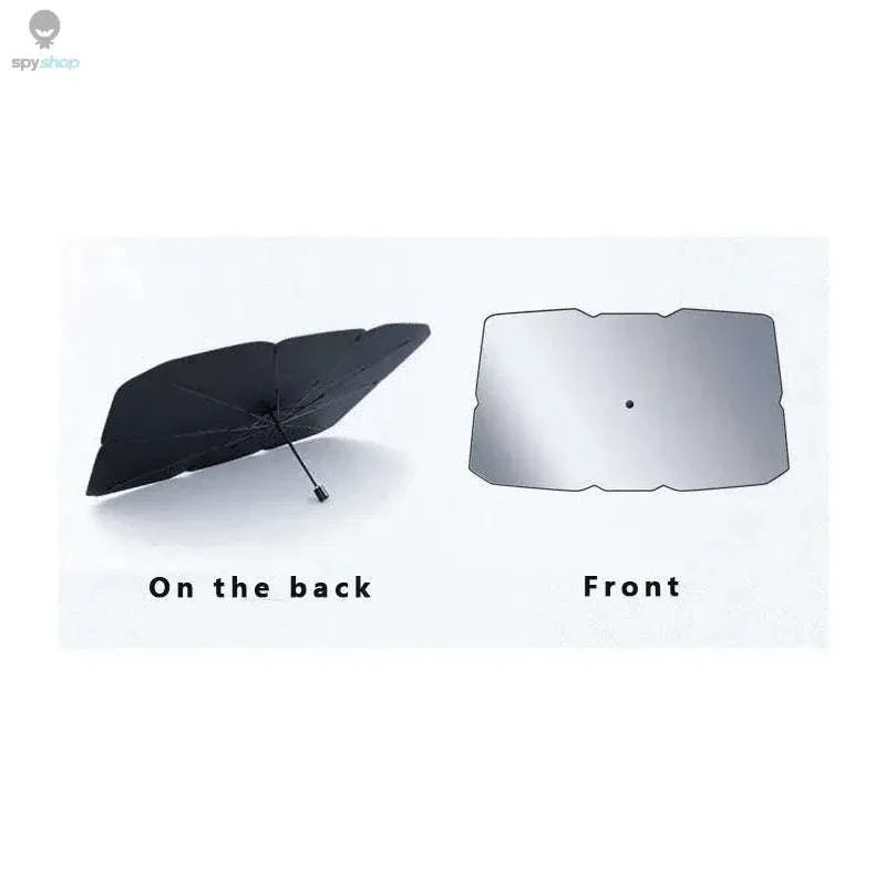 Car Sun Shade Umbrella for Cooler Interior Protection - Image 2
