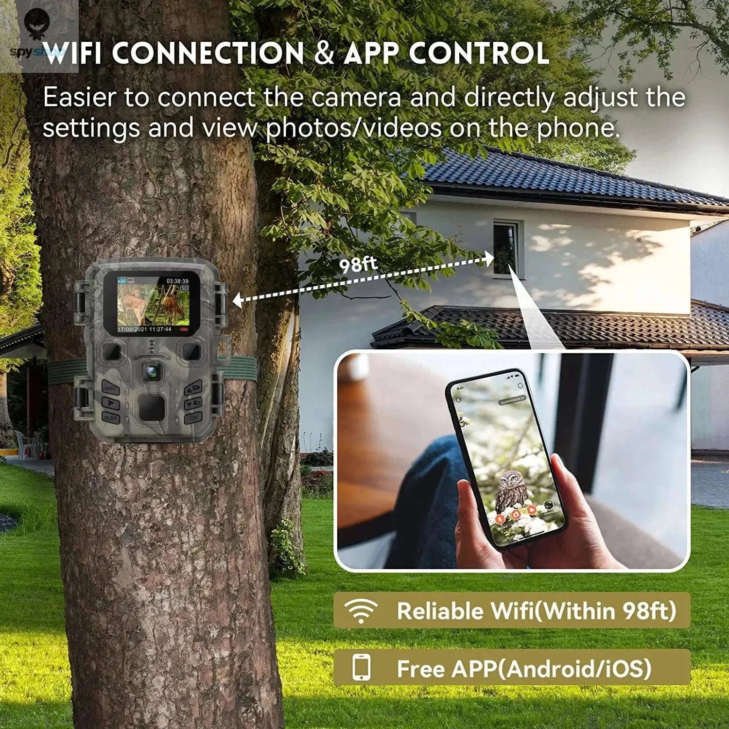 20MP Night Vision Trail Camera for Wildlife Monitoring - Image 7