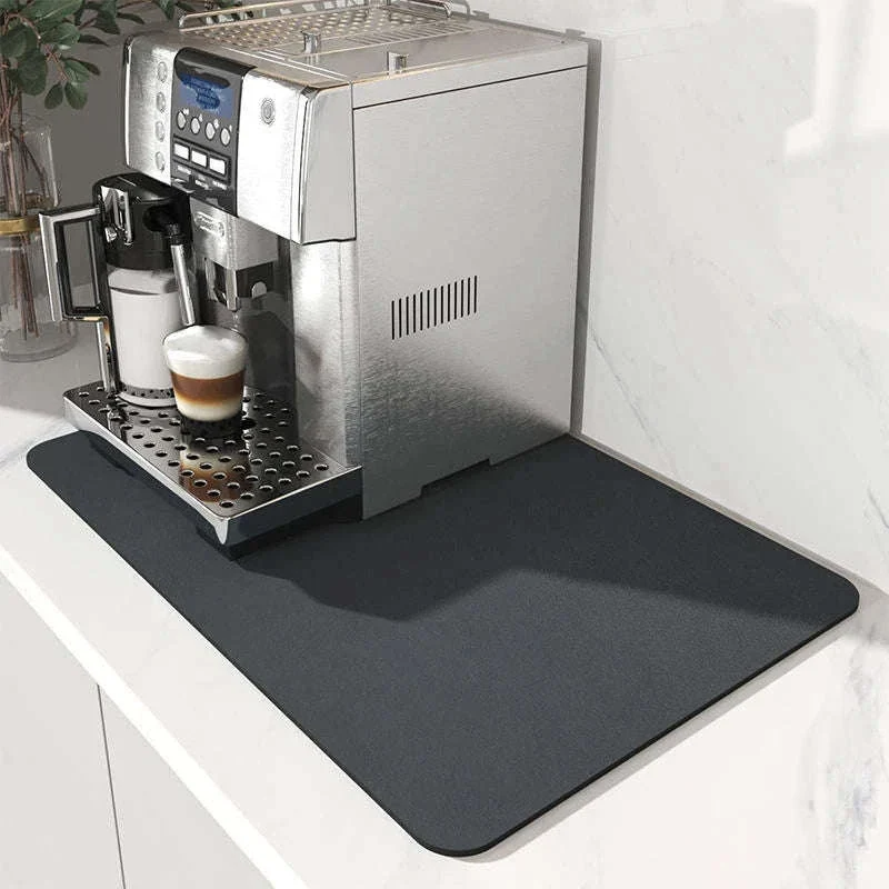 Super Absorbent Diatom Mud Drying Mat for Cleaner Countertops - Image 13