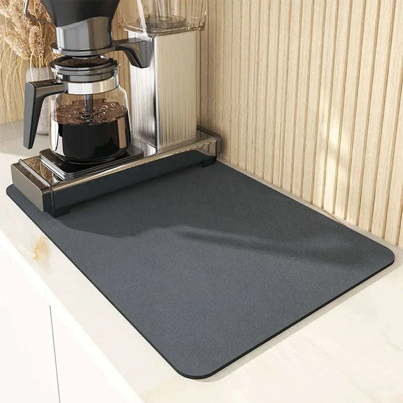 Super Absorbent Diatom Mud Drying Mat for Cleaner Countertops - Image 29