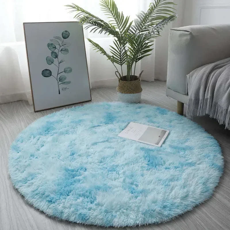 Super Soft Plush Round Rug Mat for Cozy Home Comfort - Image 38