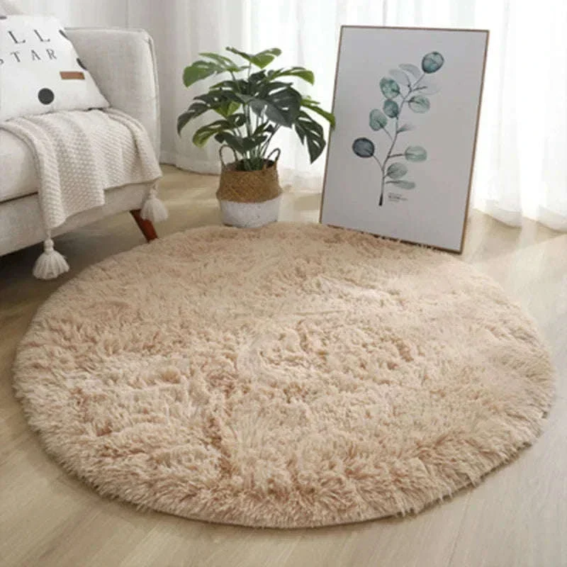 Super Soft Plush Round Rug Mat for Cozy Home Comfort - Image 39