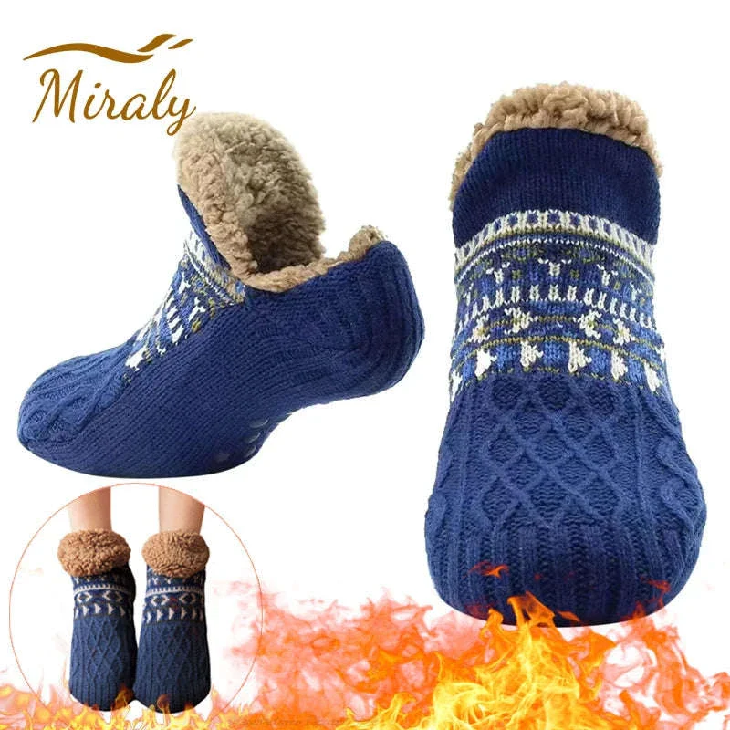 Non-Slip Floor Socks for Warm, Cozy Comfort at Home - Image 2