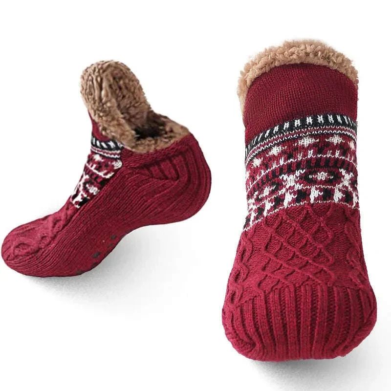 Non-Slip Floor Socks for Warm, Cozy Comfort at Home - Image 21