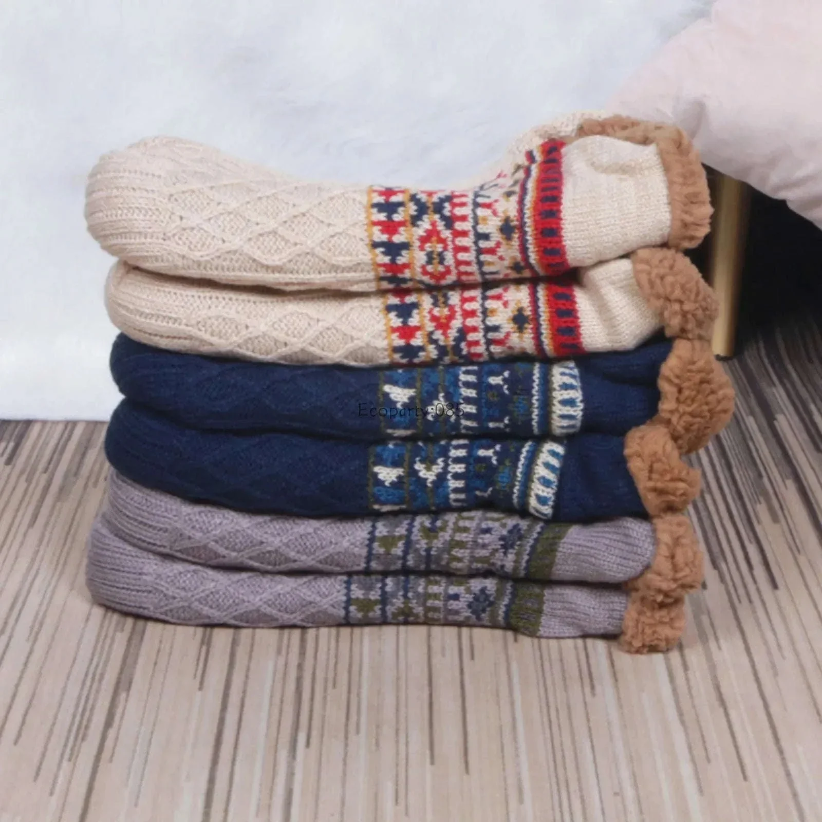 Non-Slip Floor Socks for Warm, Cozy Comfort at Home - Image 5