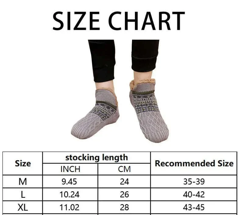 Non-Slip Floor Socks for Warm, Cozy Comfort at Home - Image 7