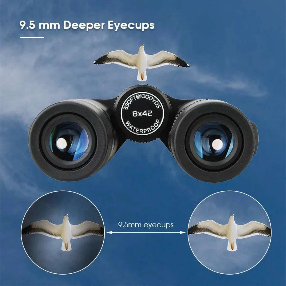 SV47 Waterproof Binoculars 8x/10x Wide View for Birdwatching & Travel - Image 26