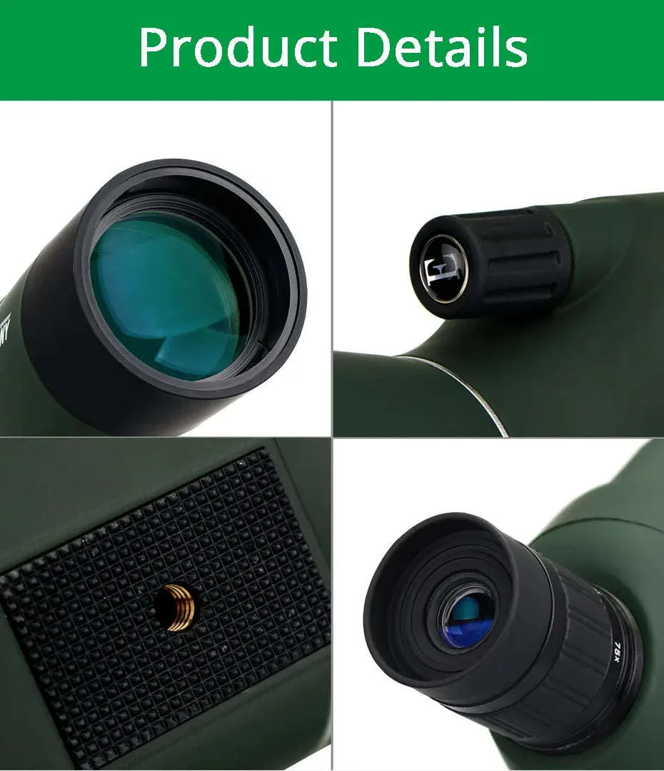 SVBONY SV28 25-75x70 Spotting Scope for Clear Distance Viewing - Image 23